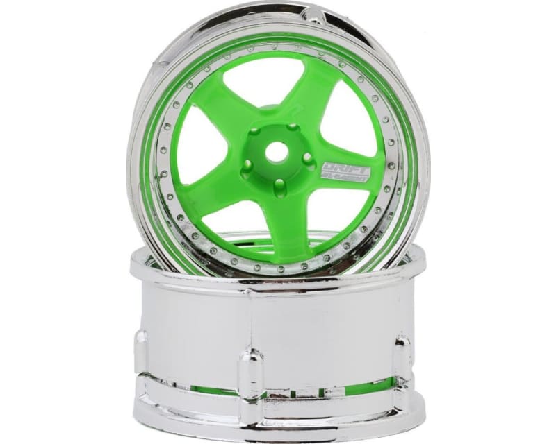 Drift Element 5 Spokes Drift Whee Flu Green/Chrome Lip photo