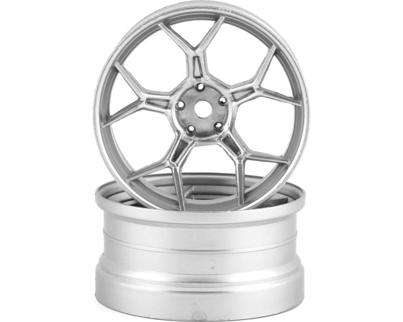 Feathery Split Spoke Drift Rim (Chrome) (2) (6mm Offset)