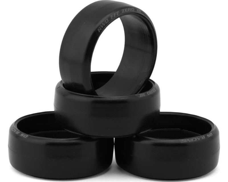1/10 RWD Competition II Slick Drift Tires (4) FFF Zero Mark III