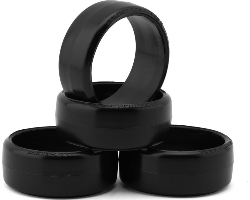 1/10 Competition Series II Slick Drift Tires (4) (FFFF Zero II) photo