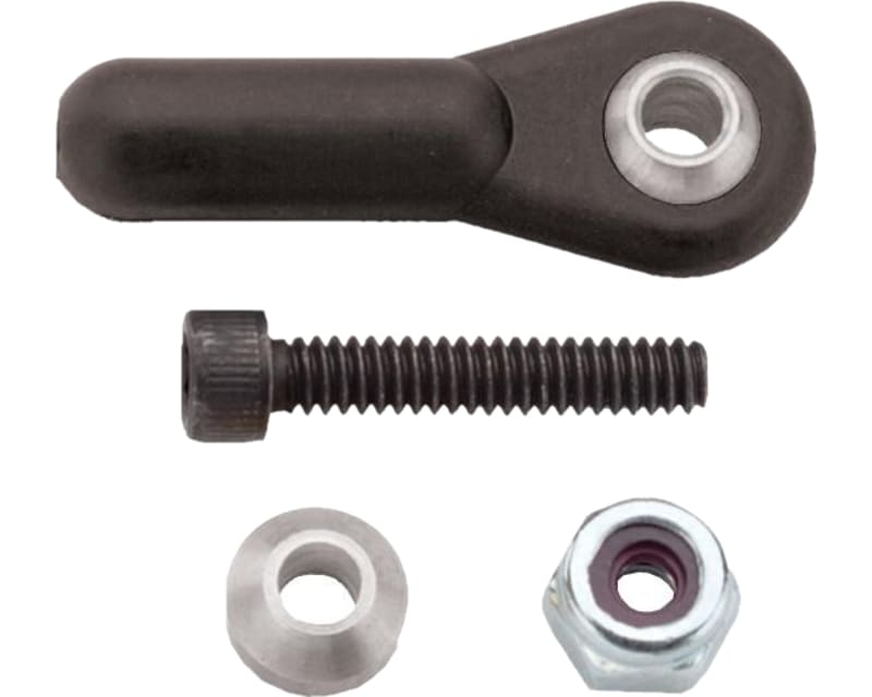 Tap to zoom Heavy-Duty Ball Links 4-40 W/Spacers Black (12)