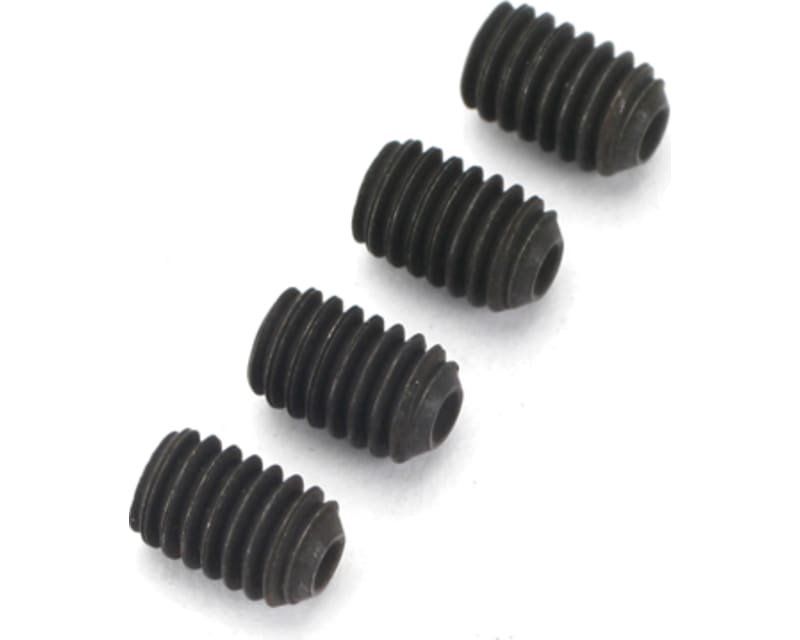 Socket Set Screws 4mm X 6 4pk