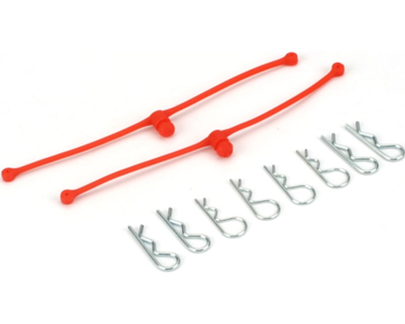 Body Klip Retainers Orange (2)