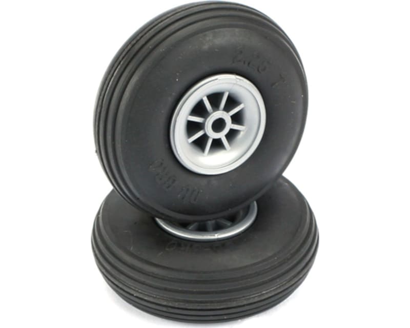 Treaded Wheels 2-1/4 inch (2)