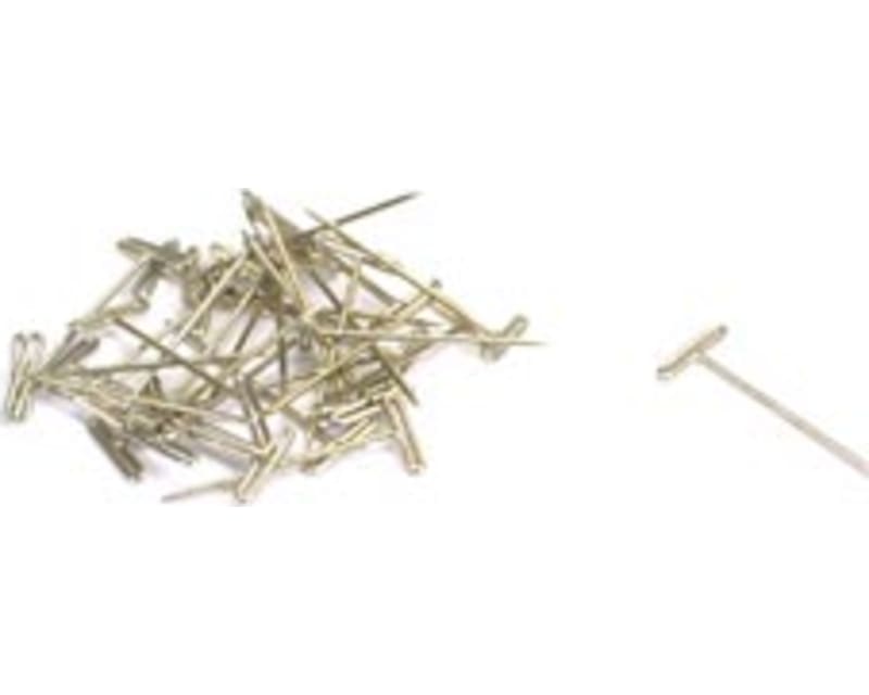 T-Pins Nickel Plated 1 inch 100