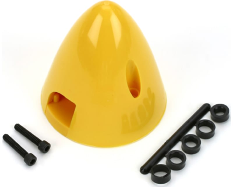 Yellow 1-1/2 Inch 2-Blade Spinner