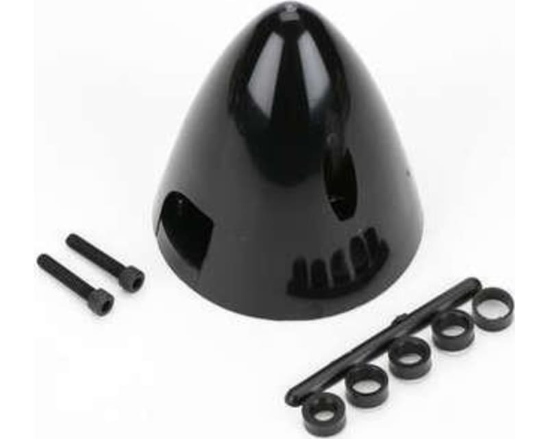 Black 1-3/4 Inch 2-Blade Spinner