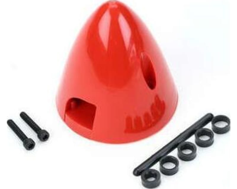 Red 3 Inch 2-Blade Spinner