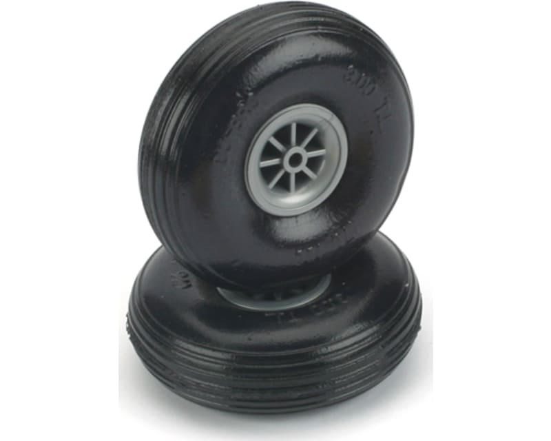 Treaded Lite Wheels 3-1/4 inch (2)