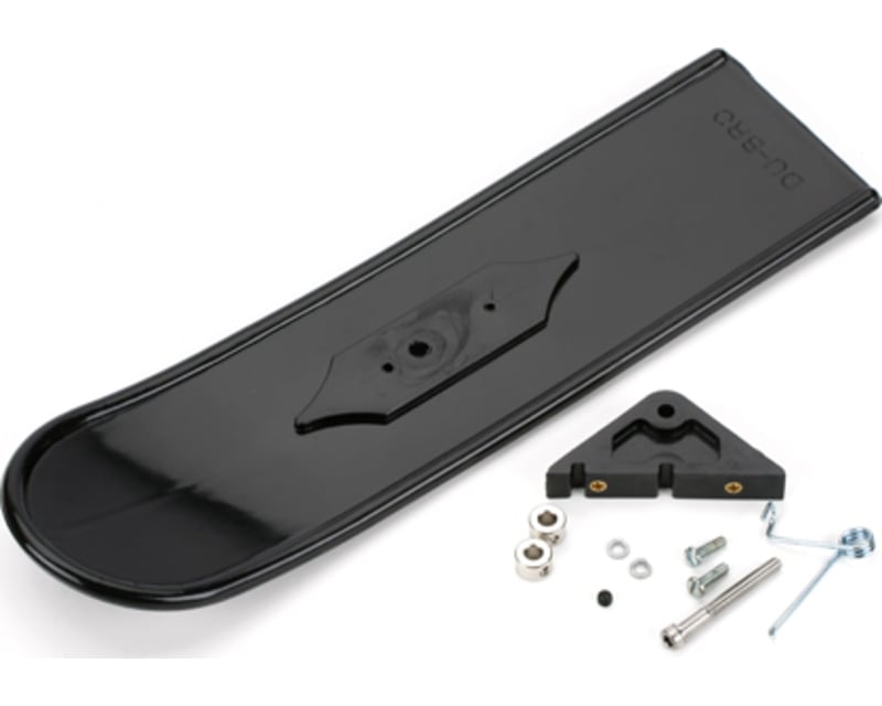 Snowbird Nose Skis Black: 9.25 inch length (235mm)