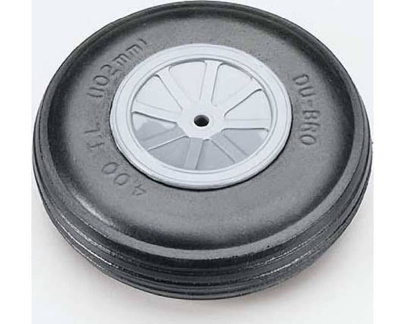 Dubro Treaded light weight Wheel 4-inch (1) photo