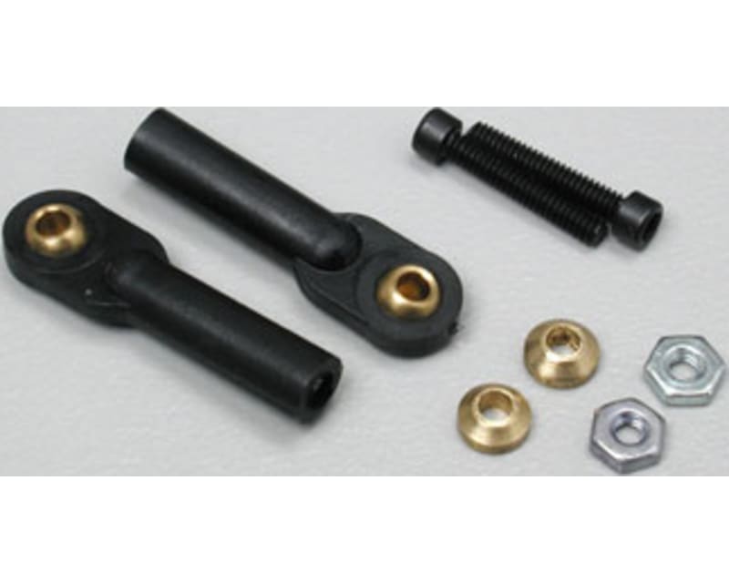 Swivel Ball Link Black 2-56 4-40 Hrdwr (2)