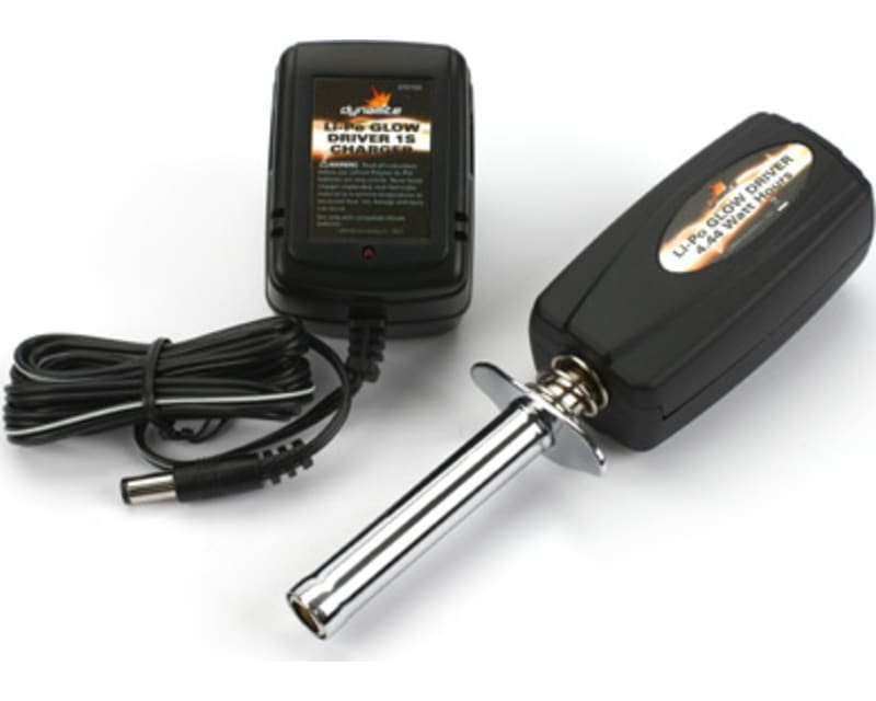 LiPo Glow Driver with Battery and Charger