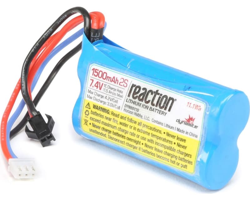 7.4v 1500 mAh 2s Li-Ion: Jet Jam Pool Racer
