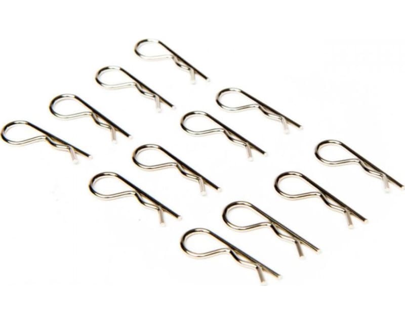 Body Clips Silver 12 :Universal