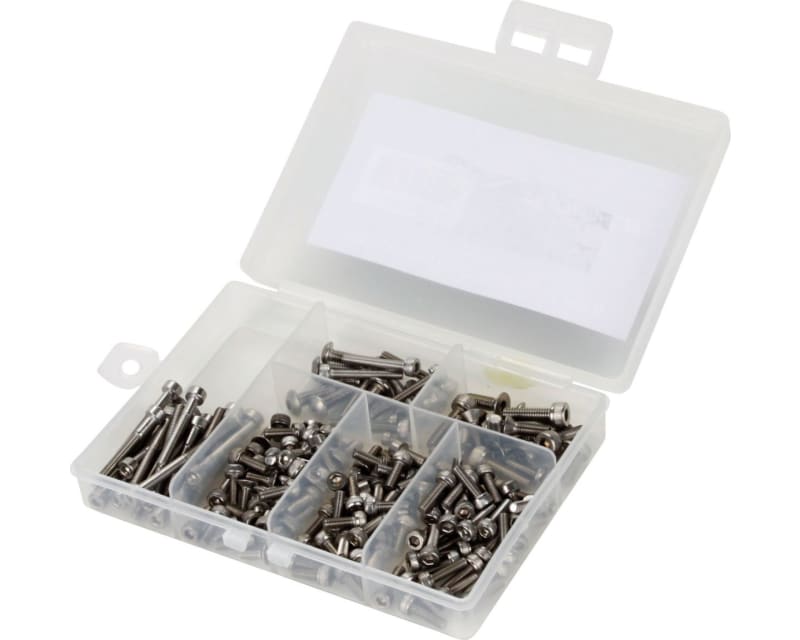 Tap to zoom Stainless Steel Screw Set: Axial SCX10