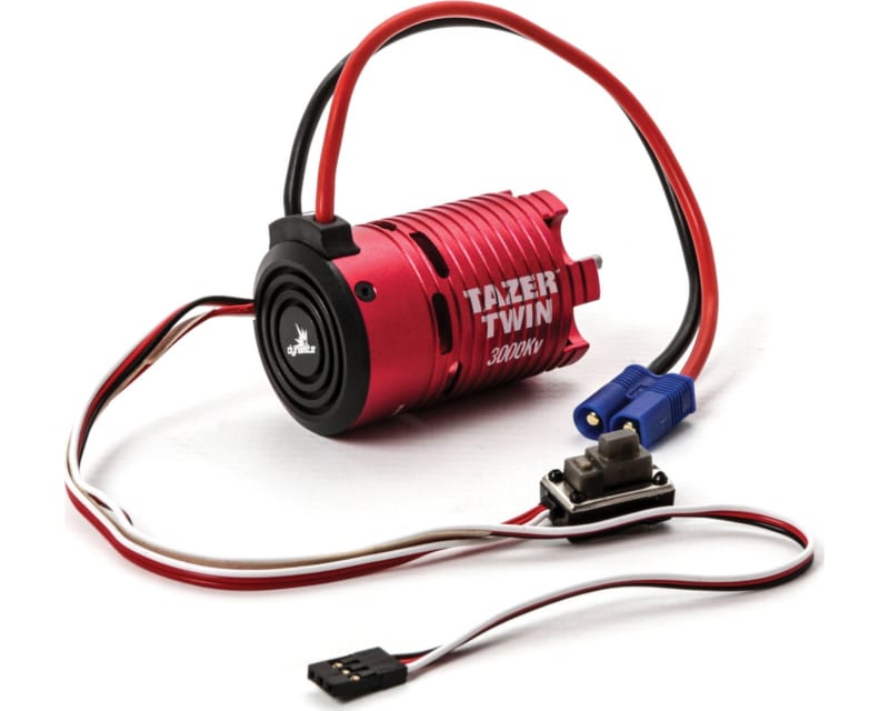 Tazer Twin 540 brushless Mot/ESC Combo: 2WD 3000kv