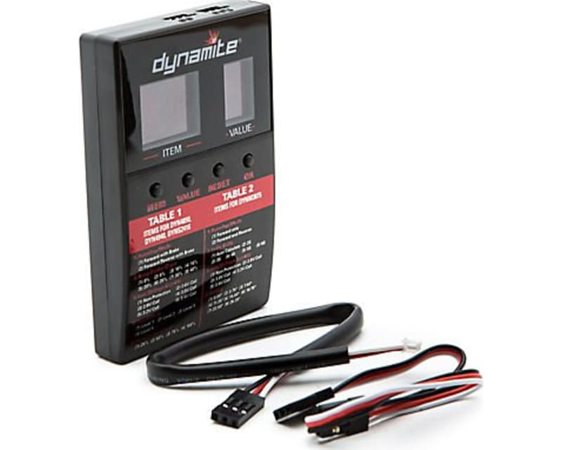 Dynamite ESC Programing Card with LED display