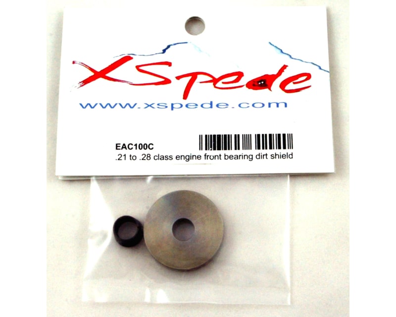 .21 to .28 class engine Front bearing dirt shield