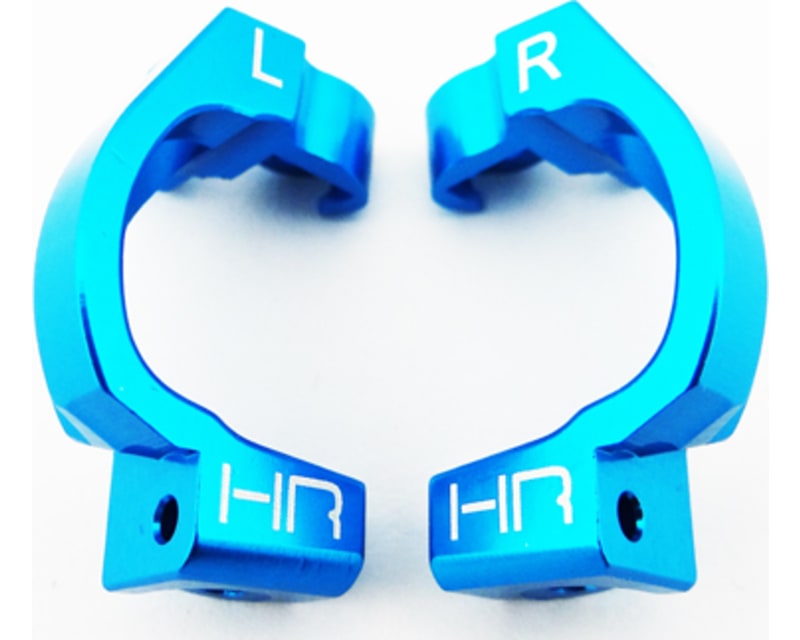 Tap to zoom discontinued Blue Aluminum Caster Blocks 1/18 4wd