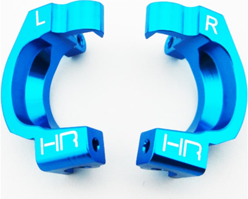 Tap to zoom discontinued Blue Aluminum Caster Blocks 1/18 4wd