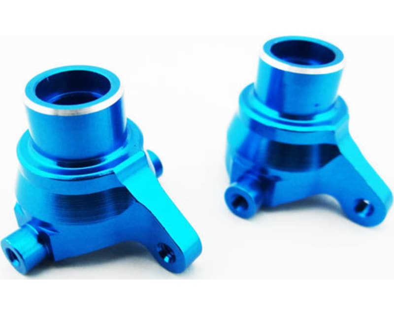 Tap to zoom discontinued Blue Aluminum Steering Knuckles 1/18 4wd