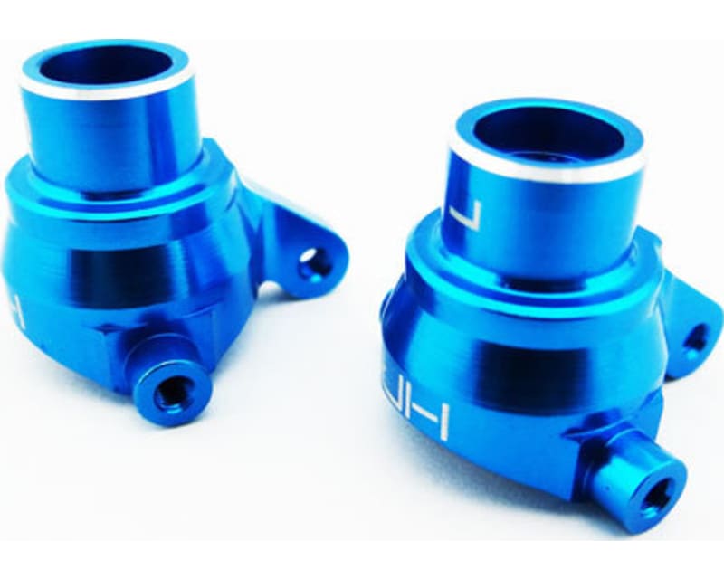 Tap to zoom discontinued Blue Aluminum Steering Knuckles 1/18 4wd