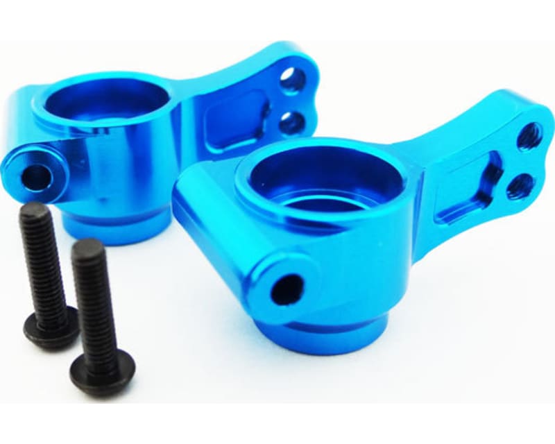 Aluminum Rear Hubs (blue) - ECX 2WD