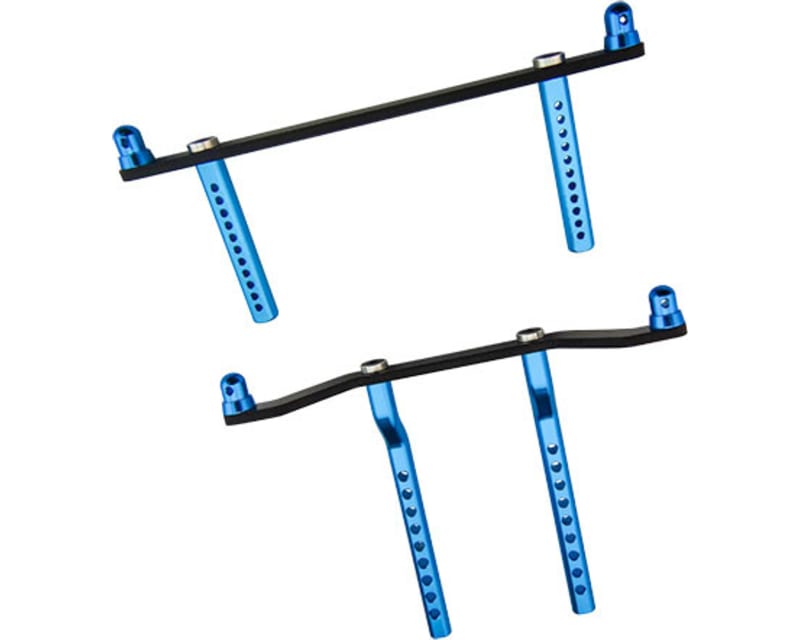 Aluminum & Cf Front/Rear Body Mount Posts ECX 2wd Torment Ruckus