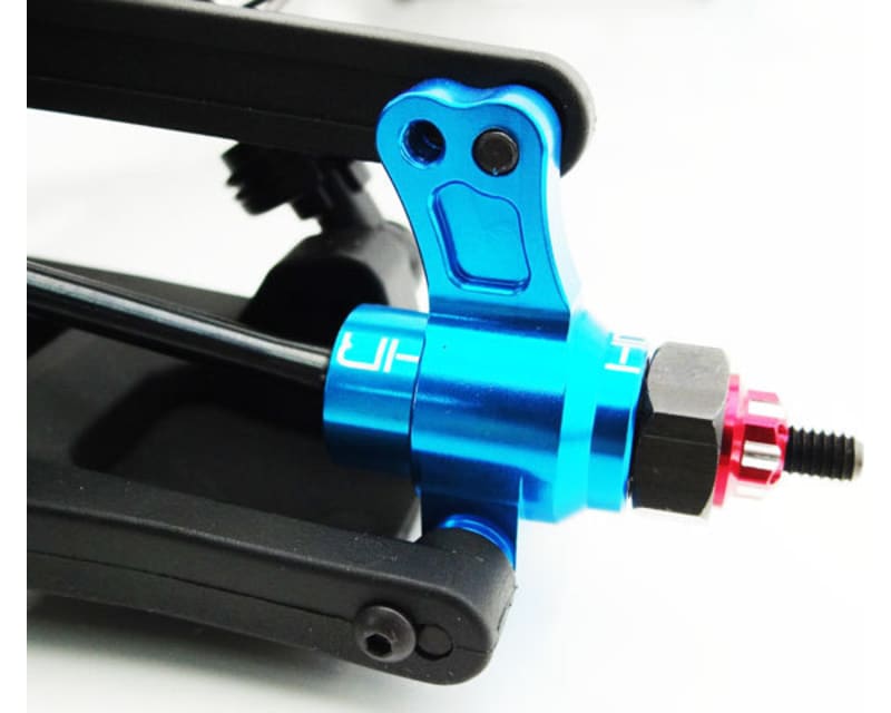 Aluminum Rear Hubs (blue) - ECX 2WD