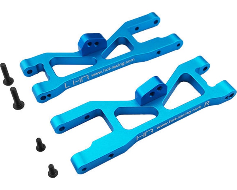 Aluminum Sb Front Suspension Arm Set (Blue) - ECX 2WD