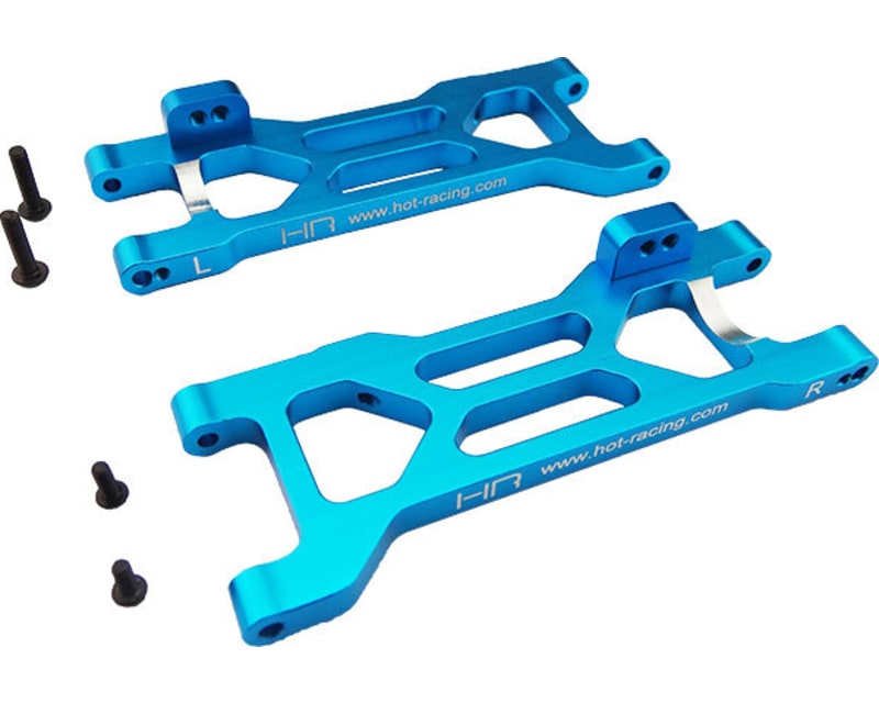 Tap to zoom Blue Aluminum Rear Suspension Arms - ECX 2WD