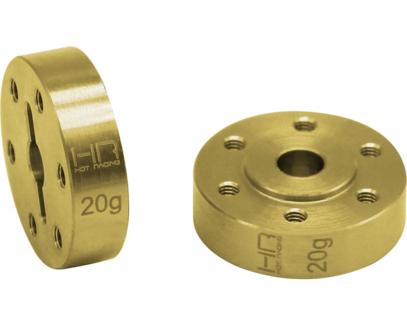 Tap to zoom Brass Enduro Beadlock with 20g pin drive adapter EDR