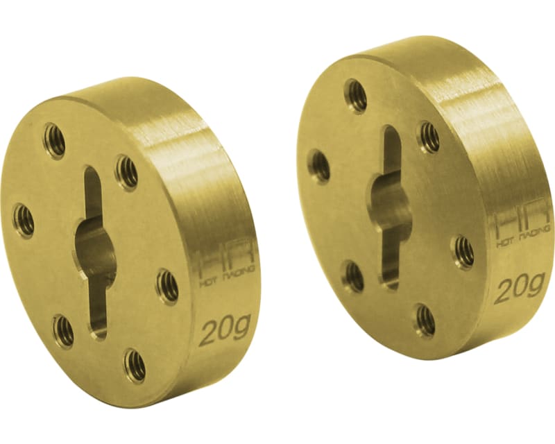 Tap to zoom Brass Enduro Beadlock with 20g pin drive adapter EDR