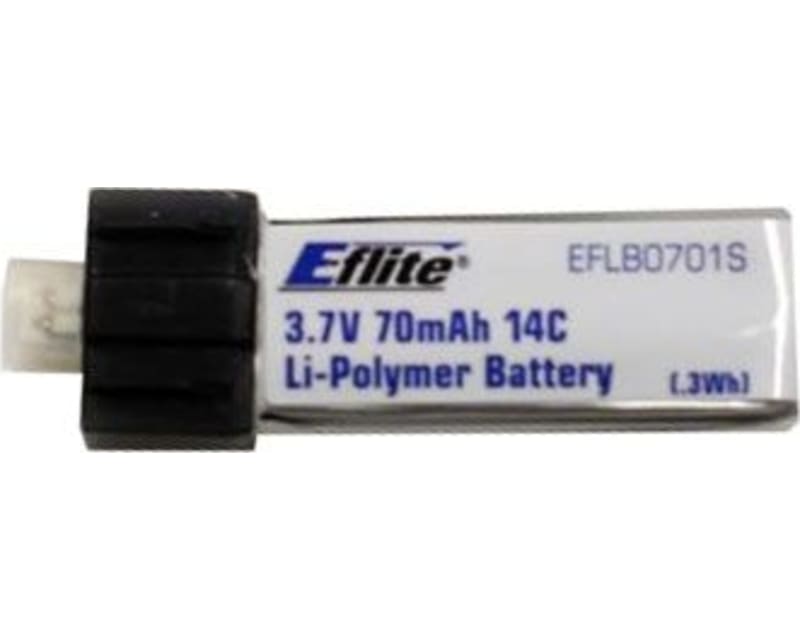 70mah 1s 3.7v 14c Lipo Battery
