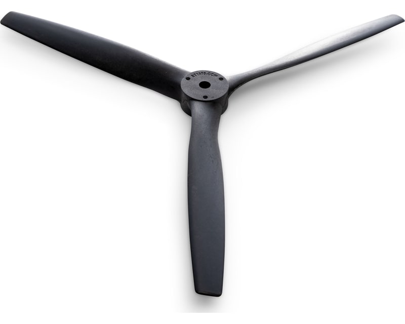 3-Blade Propeller 10x7 CCW (Fits-Green Adapter)