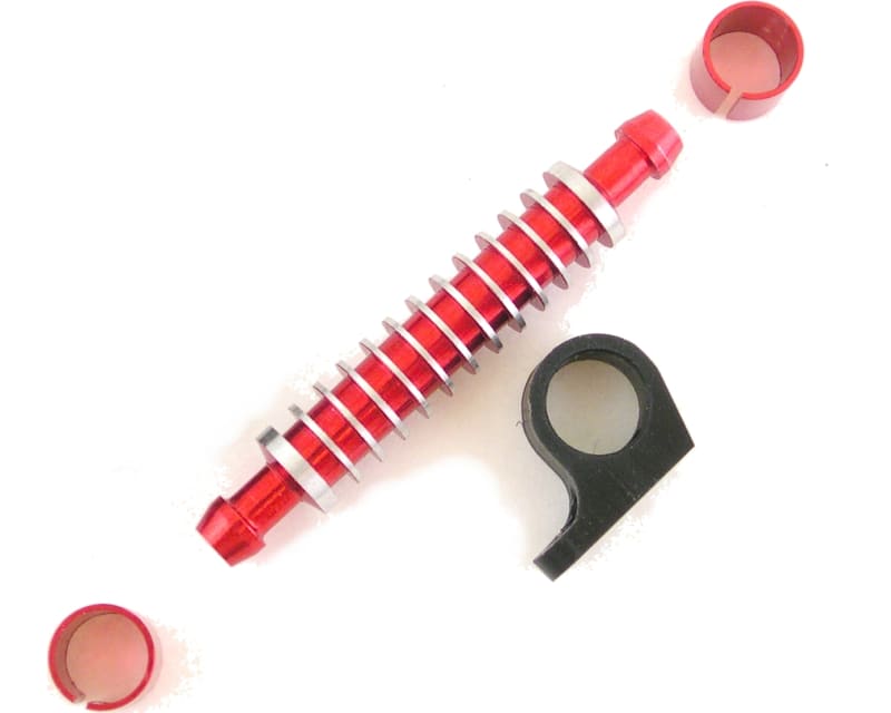 Red Aluminum Exhaust in-Line Intercooler