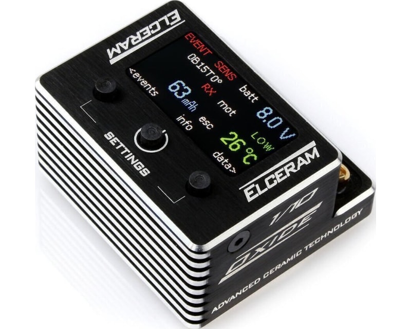 Tap to zoom G2 Oxide 1/10 brushless Esc W/Color Lcd Display