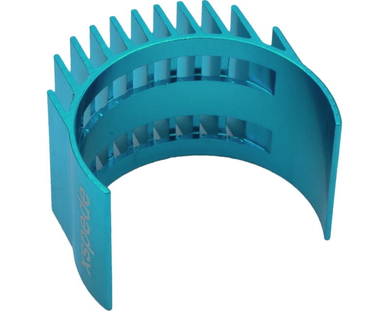 Light Blue Clip-On Aluminum 540 550 Motor Heat Sink