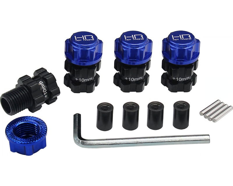 Aluminum +10mm 17mm Hubs TRA Mt