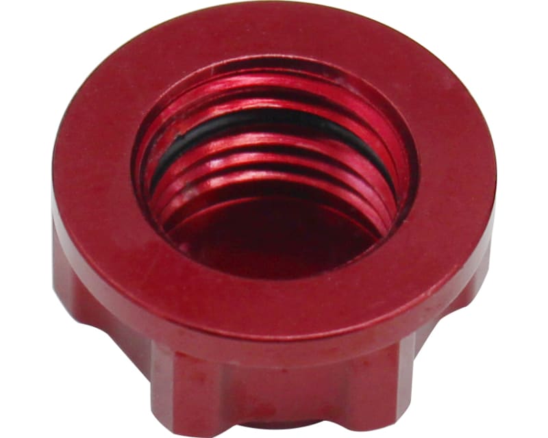 Red Aluminum 17mm Dirt Shield Wheel Nuts E-Revo 2.0