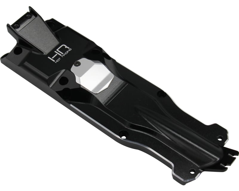 CNC 3D aluminum Center skid plate. E Revo 2