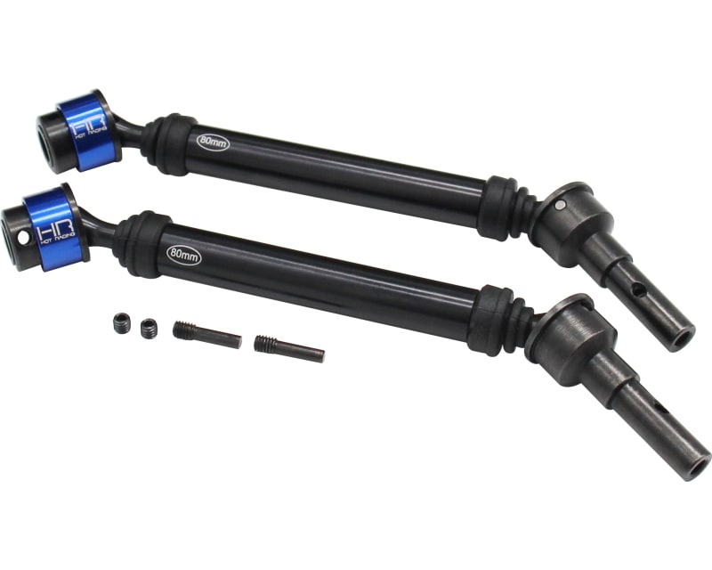 Steel & Aluminum Hd CVD Splined Axles TRA E-Revo 2.0