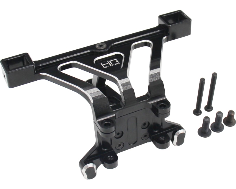 Aluminum Front Body Mount (Black) - E-Revo 2