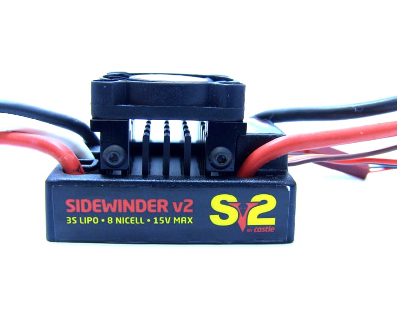 Cooling Fan for the Castle Sidewinder and Axial AE2 ESC