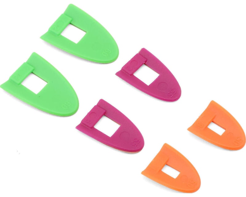 Assorted Shock Cord Anchors (6)