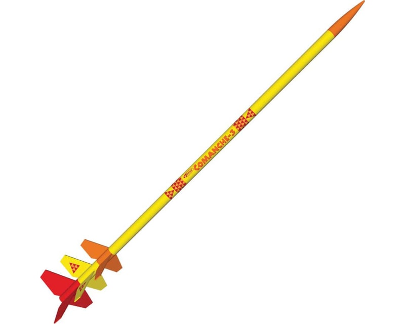Comanche-3 Flying Model Rocket Kit Skill Level 3