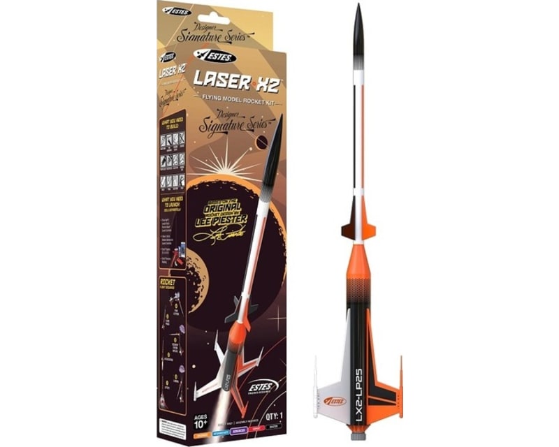 Laser X2 Model Rocket Kit