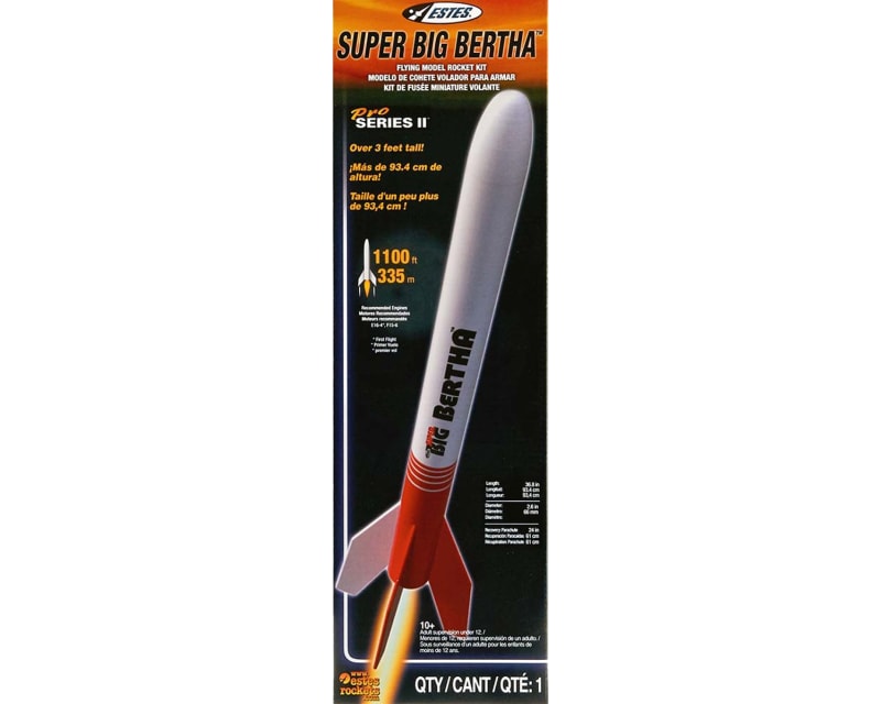 Tap to zoom Super Big Bertha Rocket Kit Skill Level 5
