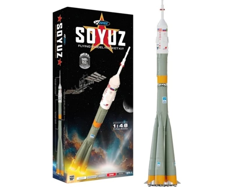 Tap to zoom Pro Series Ii Soyuz Model Rocket Kit
